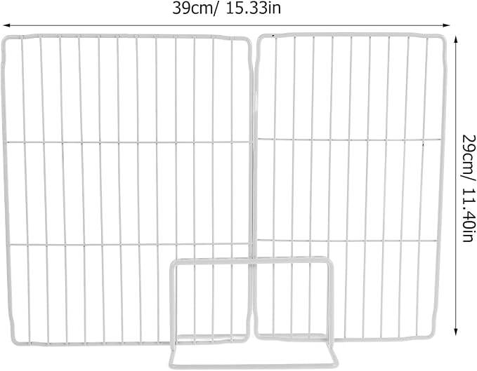 BESTYASH Freezer Separator Fridge Shelf Organizer Metal Shelf Separator Iron Divider Freezer Divider Wire Organizer For Store Supermarket - Image 5