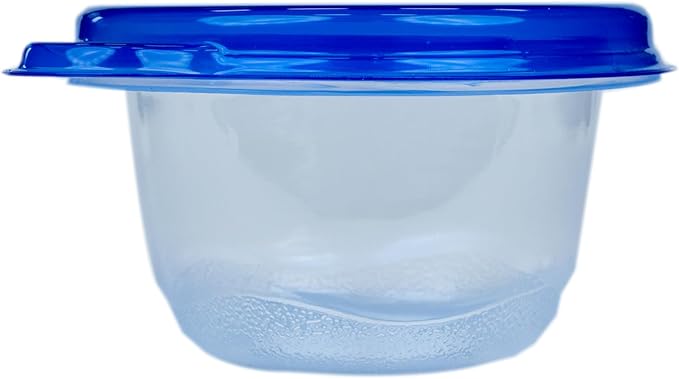 Glad GladWare Mini Round Food Storage Containers with Lids, 4 Oz, 8 Count | BPA-free plastic, lock-tight seal, reusable and stackable, snacks and portion control - Image 4