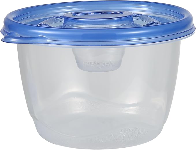 Glad GladWare To Go Lunch Containers with Dressing Cup, 32 Oz, 4 Ct, 6-Pk | Built-in compartment keeps sauces separate, ideal for salads and packed lunches, freezer safe - Image 5
