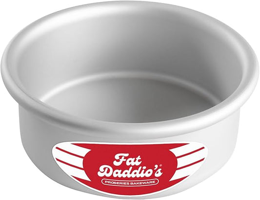 Fat Daddio's PRD-52 Anodized Aluminum Round Cake Pan, 5 x 2 inch by FatDaddios