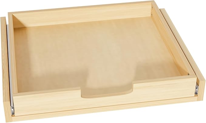 Pullout Cabinet Organizer, 32''W×21''D×3''H Slide Out Shelves for Kitchen Cabinets, Pull out Drawers for Kitchen Cabinets, Pantry, Bathroom, & Storage Organization by GREHITK