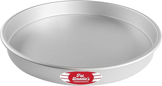 Fat Daddio's Round Cake Pan, 16 x 2 Inch, Silver by FatDaddios