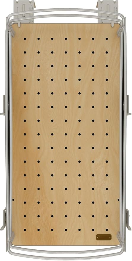 Rev-A-Shelf 2 Tier Pull Out Kitchen Cabinet Storage Organizer with Solid Bottom & Undermount Soft-Close Full Extension Slides, 54BK-12SC-2-1 - Image 9