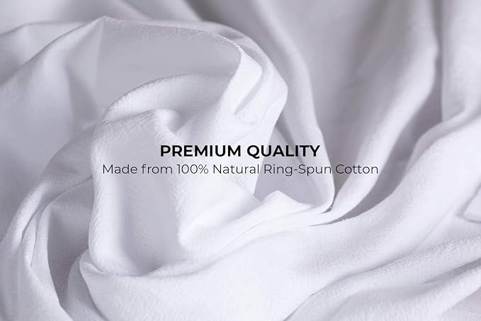 Flour Sack Towels – 30 Pack, 28x28 Inch, 100% Cotton – Flour Sack Dish Towels for Drying Dishes, Baking, Bread Proofing, Crafting & Embroidery – Reusable White Kitchen Towel - Image 7