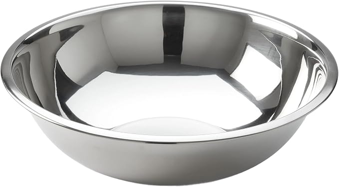 American Metalcraft 16" Stainless Steel Mixing Bowl - 13-Quart Durable Metal Bowls for Mixing, Large Stainless Steel Bowl by AmericanMetalcraftInc