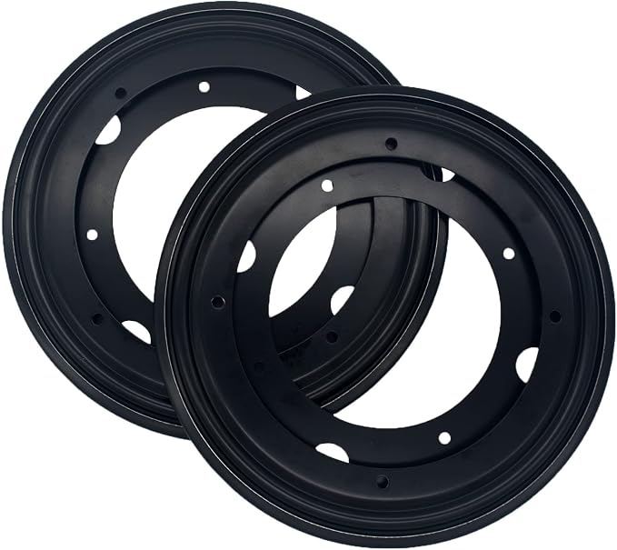 6 PCS 8" Lazy Susan Bearing,Heavy Duty Turntable Swivel for Rotating | Thickened steel resists rust & wear,5/16" thickness for stable rotation,360° swivel,ideal for tables,shelves & cabinets - Image 3