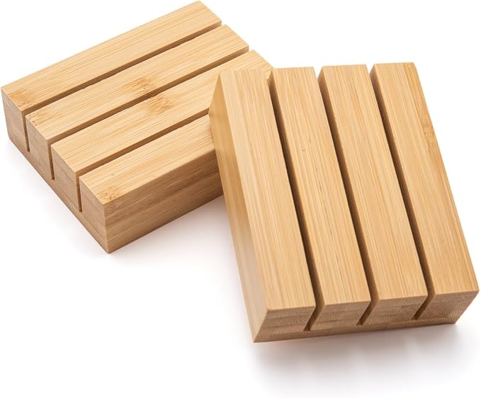 Purawood Kitchen Drawer Organizer with Knife Blocks - Utensil Drawer Organizer for Kitchen, Cutlery Tray & Silverware Organizer, 3-5 Slots - Bamboo Organizer for Utensils & Flatware (Natural) - Image 6
