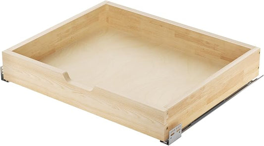 ROOMTEC Pull Out Drawers for Cabinets, 25½” W x 21” D Soft Close Slide Out Drawers for Kitchen Cabinets, Cabinet Pull Out Shelves Requires At Least 26.5” Cabinet Opening by ROOMTEC