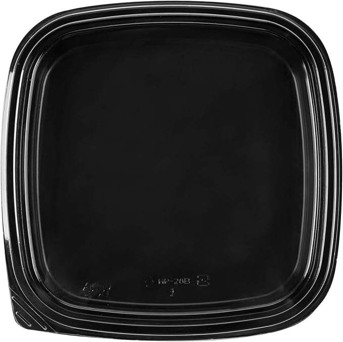 Restaurantware Plastic Sushi Trays 100 Pack of 10.6 x 10.6 x 1.77 Inch With Clear Lids Leak-Resistant Sushi Take Out Boxes Stackable Containers For Grab-And-Go - Image 12