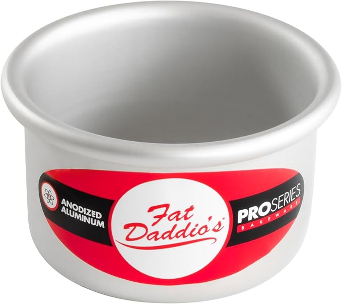 Fat Daddio's PCC-32SET Anodized Aluminum Round Cheesecake Pan with Removable Bottom, 3 x 2 inch, Set of 2 - Image 2