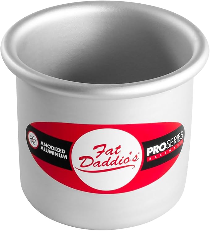 Fat Daddio's PCC-33SET Anodized Aluminum Round Cheesecake Pan with Removable Bottom, 3 x 3 inch, Set of 2 - Image 2