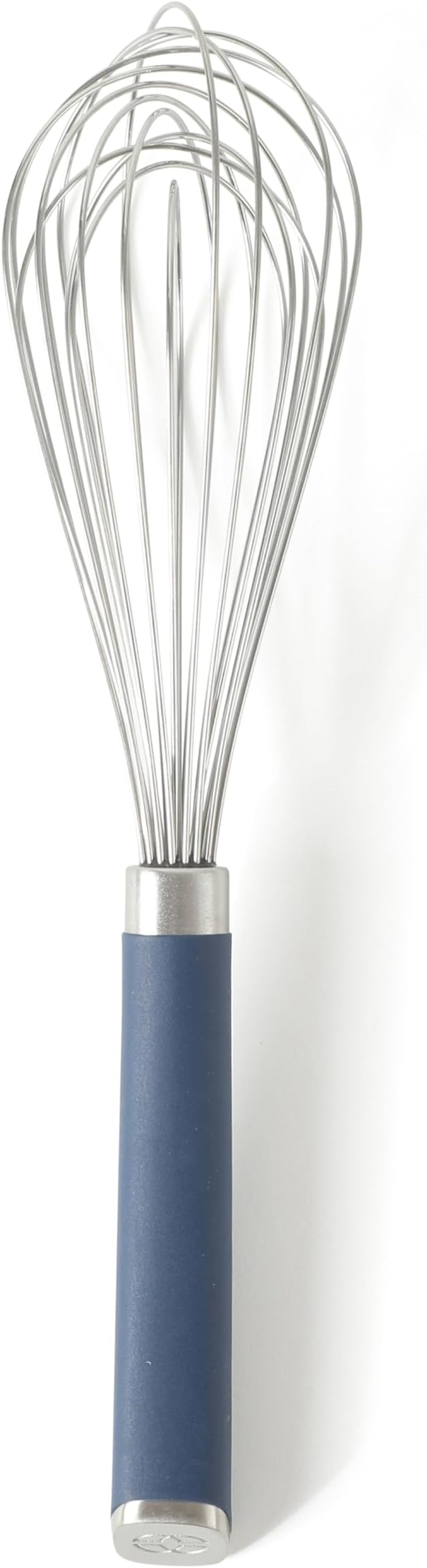 Calphalon Edge 6-Piece Stainless Steel Kitchen Tool & Gadget Set, Kitchen Utensil Set with Silicone Accent, Can opener, Straight peeler, Grater, Tongs, Balloon whisk and Scoop (Navy Blue) - Image 6