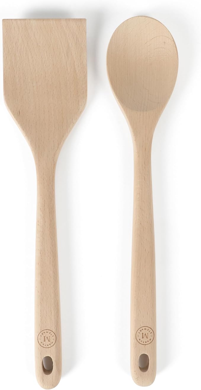 Martha Stewart 10 Piece Tools and Gadget Set W/Ceramic Crock - Linen White w/Grey Tools - Image 4
