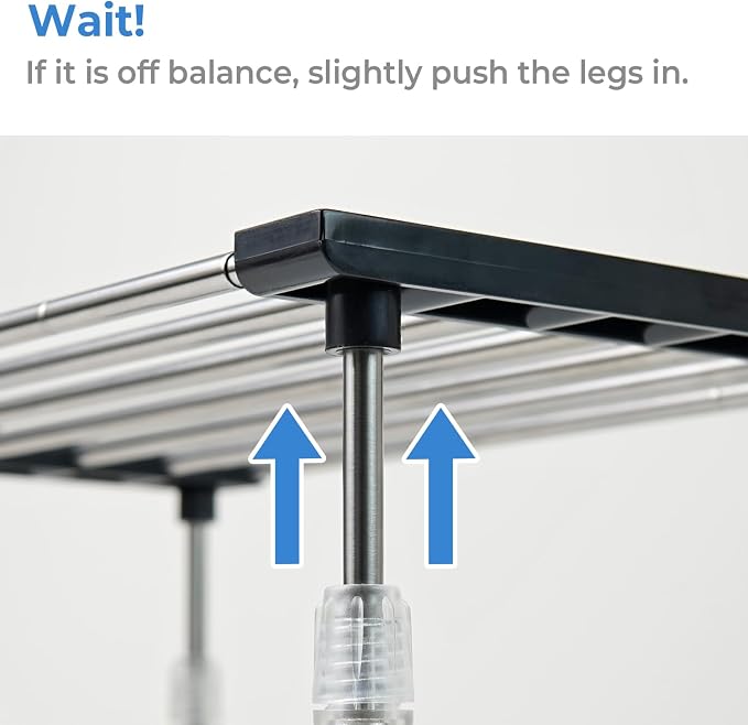 2Pack Expandable Cabinet Organizer 11.8~19.6 x 7.8 x 6~9 - Black | Width & Height-adjustable Kitchen Cabinet Organizer Shelf, Stackable Kitchen Counter Shelf - Image 4