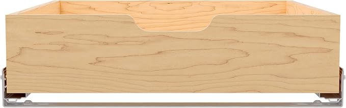Rev-A-Shelf Wood Pullout Drawer Box Kitchen Cabinet Organizer w/Blum Soft-Close for Base Cabinets, Min Opening Width of 20.75", 4WDB-21SC-1 - Image 4