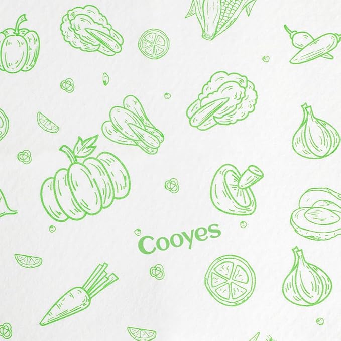 Cooyes 6 Pack Refrigerator Shelf Liners for French Door Fridge, 17.7" × 36" Extra Large, Non-Slip Fridge Mats Machine Washable, Refrigerator Drawer Liner for Glass Shelves Kitchen Cabinet - Image 3