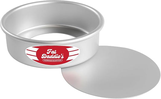 Fat Daddio's PCC-62 Anodized Aluminum Round Cheesecake Pan, 6 x 2 Inch by FatDaddios