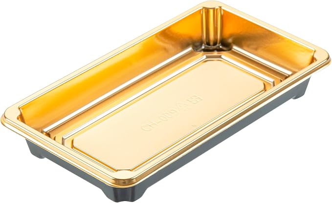 Restaurantware Plastic Sushi Trays 100 Pack of 6.1 x 3.5 x 1.77 Inch With Clear Lids Leak-Resistant Sushi Take Out Boxes Stackable Containers For Grab-And-Go - Image 14
