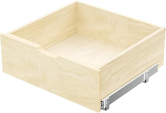 Pull Out Cabinet Organizer, Slide Out Wood Drawer, Pull Out Drawers for Cabinets, 8" High Pull Out Shelf for Kitchen Cabinet Pantry, 22½" W×21" D | Cabinet Pull Out Organizer, Pull Out Drawers for Cabinets, 8" High Pull Out Shelf for Kitchen Cabinet Pa... by Unknown