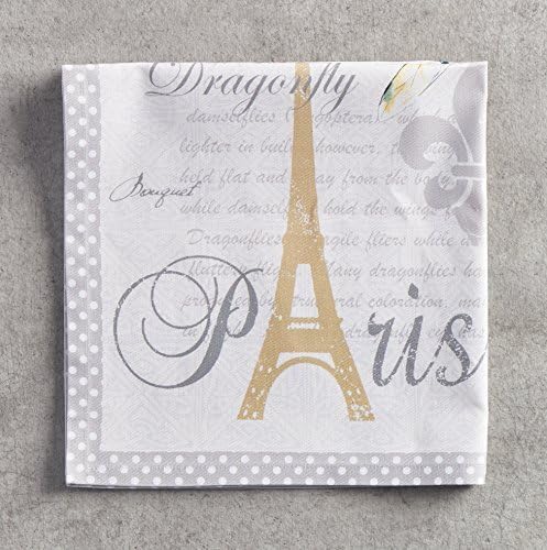 Maison d' Hermine Cloth Napkins Set of 4 100% Cotton Everyday Reusable Square Napkins Cloth Washable, Dinner, Party, Wedding, Restaurant, Spring/Summer (Champ De Mars, 20" x 20") | Everyday Square Napkins Cloth Washable Dinner Party Wedding Restaurant ... - Image 4