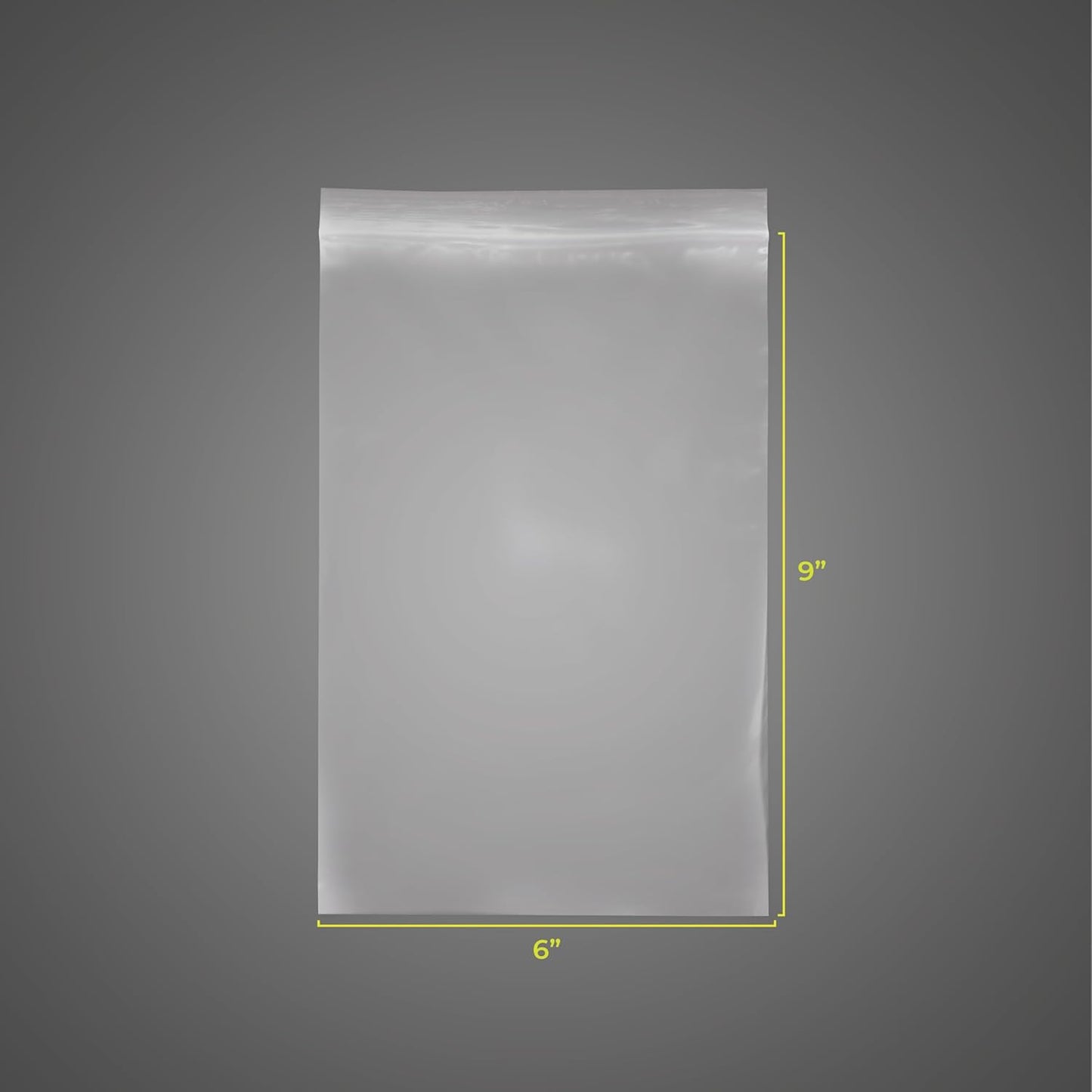 SNL | 6" X 9" - 2 MIL - 1,000 Bags | Medium | Strong | Zipper Lock Reclosable, Clear, Disposable, Plastic Bags, For Food and Storage