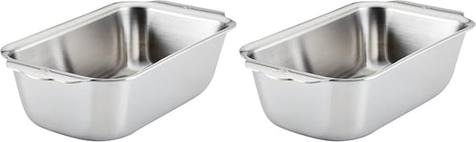 Hestan Provisions OvenBond – Tri-ply 1-Pound Loaf Pan (Pack of 2) by Unknown
