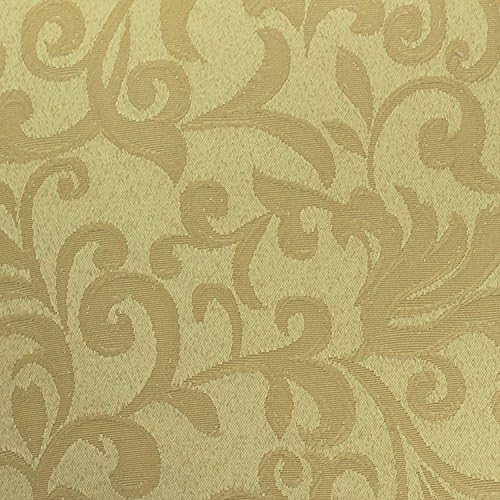 17x17-Inch Square Damask Cloth Napkins, Gold, Set of 12 | Bulk Case of 1 Dozen, Somerset, 50% Cotton / 50% Polyester Fabric, Woven Damask Pattern, Soft Hand, Machine Washable - Image 2