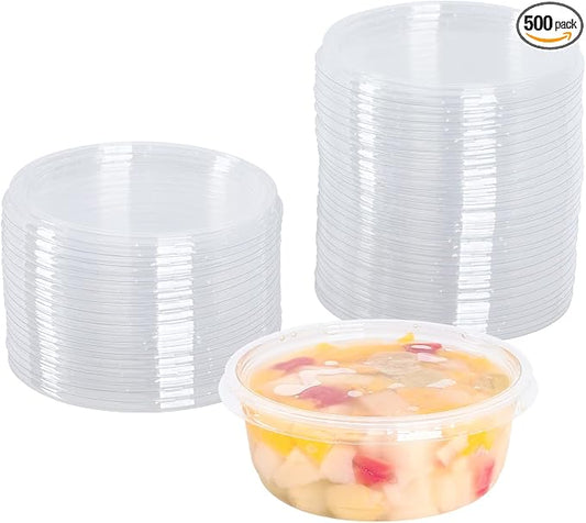 Karat PET Round Deli Container (117mm) (lid) by Karat