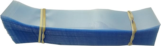 205 x 28 mm Clear Perforated Shrink Band for Large Food Tubs, Bulk Storage Containers & Wide Plastic Jars [Cap Diameter: 4 3/4"] Pack of 100 by SupplementandSupply