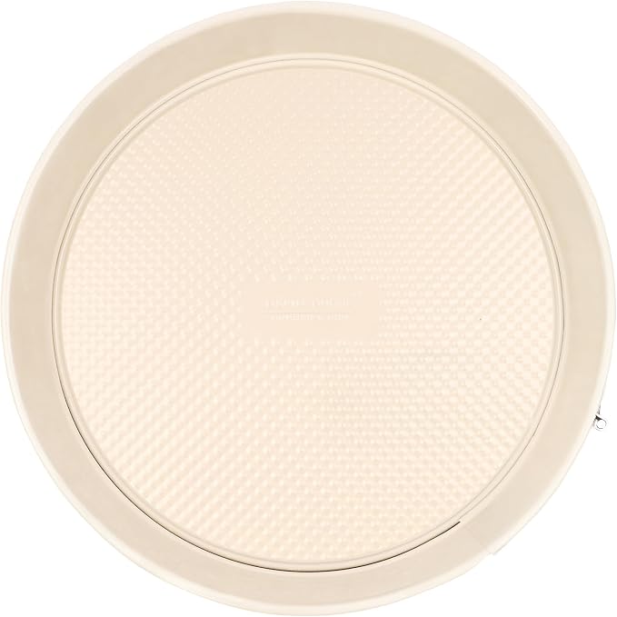 David Burke 9" Springform Pan – Carbon Steel Cheesecake Mold with Removable Bottom, Oven Safe, PFTE & PFOA Free – Cream - Image 2