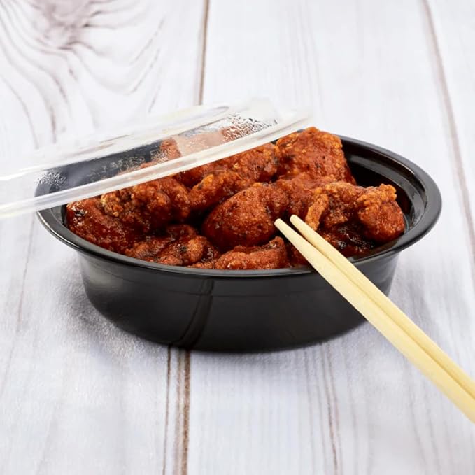 Karat Meal Prep Containers [16 oz - 150 ct] Reusable & Disposable Take Out Bowls with Lids - Microwave & Dishwasher Safe Bento Boxes - Image 7