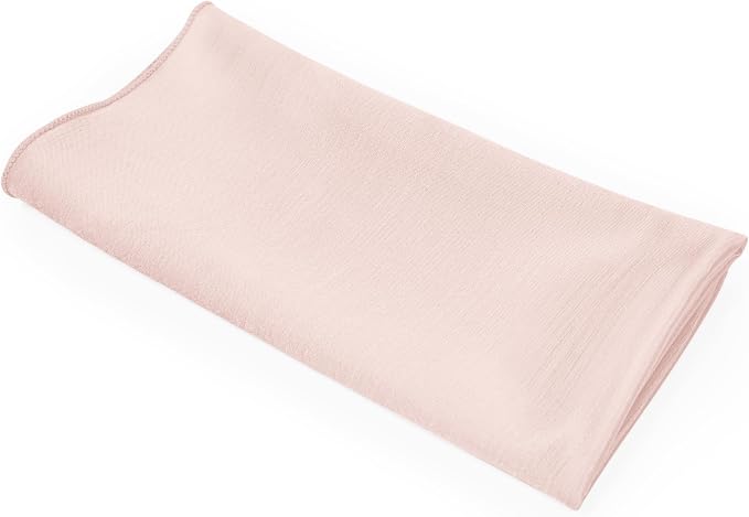 17x17-Inch Shantung Cloth Napkins, Ice Pink, Set of 36 | Bulk Case of 3 Dozen, Satin, Square, 100% Polyester Fabric, Reversible, Faux Dupioni Silk Reverse Side, Machine Washable - Image 9