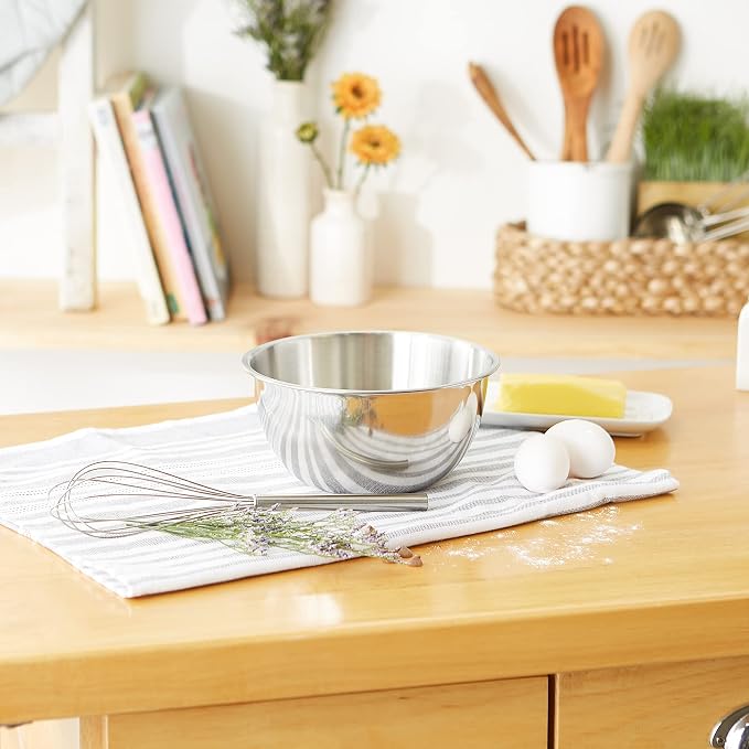 RSVP International Endurance Stainless Steel Mixing Bowls, 2 Quart - Image 2