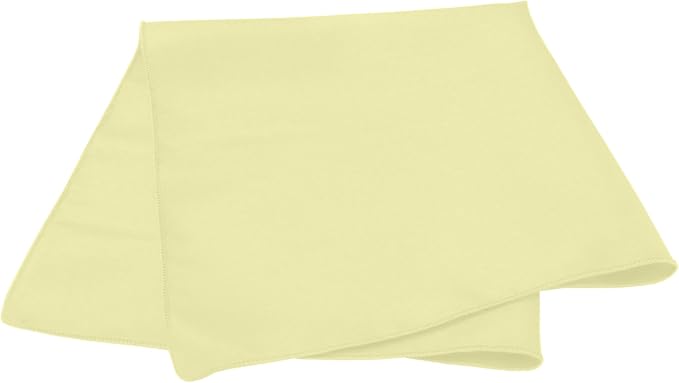 17x17-Inch Square Polyester Cloth Napkins, Maize Set of 60 - Image 2