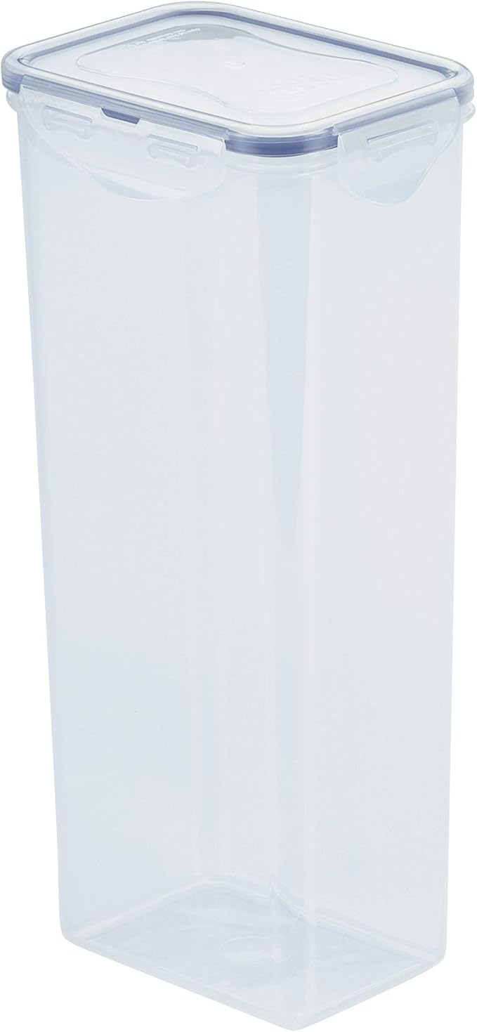 LocknLock Easy Essentials Pantry Airtight Rectangular Tall Food Storage Container, Pasta Box 68-oz/ 8.5-cup (Pack of 2) - Image 10