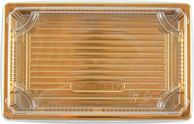 Restaurantware Plastic Sushi Trays 100 Pack of 8.2 x 5.3 x 1.57 Inch With Clear Lids Leak-Resistant Sushi Take Out Boxes Stackable Containers For Grab-And-Go - Image 13