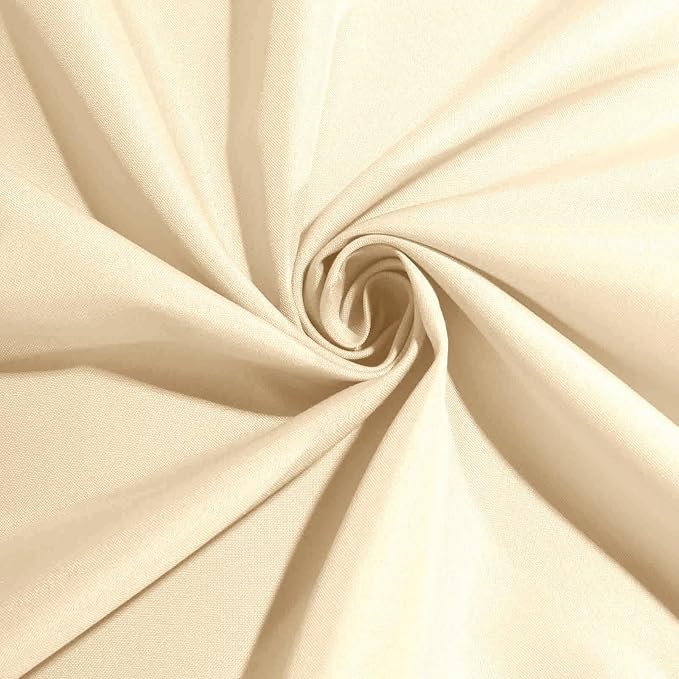 Efavormart Premium Cloth Napkins Set of 100, 20x20 Inch Beige Violet Seamless Dinner Napkins, Washable Linen Table Napkin Cloth with Hemmed Edges for Weddings, Party and Banquet - Image 3