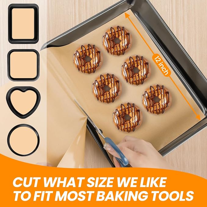 Silicone Baking Mat Roll-Non-slip Silicone Kitchen Counter Mat, Countertop Protector, Silicone Pastry Mat, Non-Stick Reusable Air Fryer Linner, Pan Liner, Oven Liner, Freeze Dryer Mat - Image 2