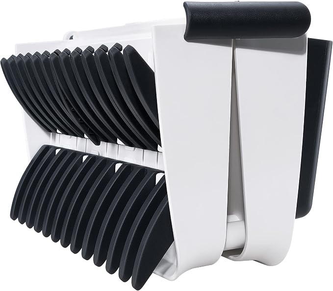 Empava Folding Dish Rack with Drainer, Dish Drying Rack Drainboard Set with Removable Utensil Holder, Cup Holder and Adjustable Spout, Dish Drainer in Sink for Kitchen Countertop EMPV-GIFT10 - Image 4