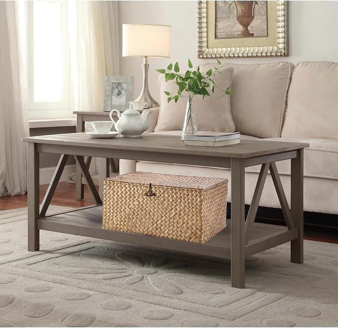 Hipiwe Wicker Shelf Baskets Bin with Lid Woven Storage Box, Coffee X-Large | Handmade Seagrass Basket Storage Bins Rectangular Household Basket Boxes for Shelf Wardrobe Home Organizer - Image 4