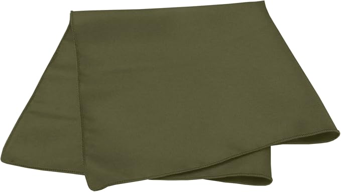 17x17-Inch Polyester Cloth Napkins, Olive, Set of 120 | Bulk Case of 10 Dozen, Square, Seamless, Serged Edges, Machine Washable, Wrinkle-Resistant, Flame-Resistant, Stain-Resistant - Image 2