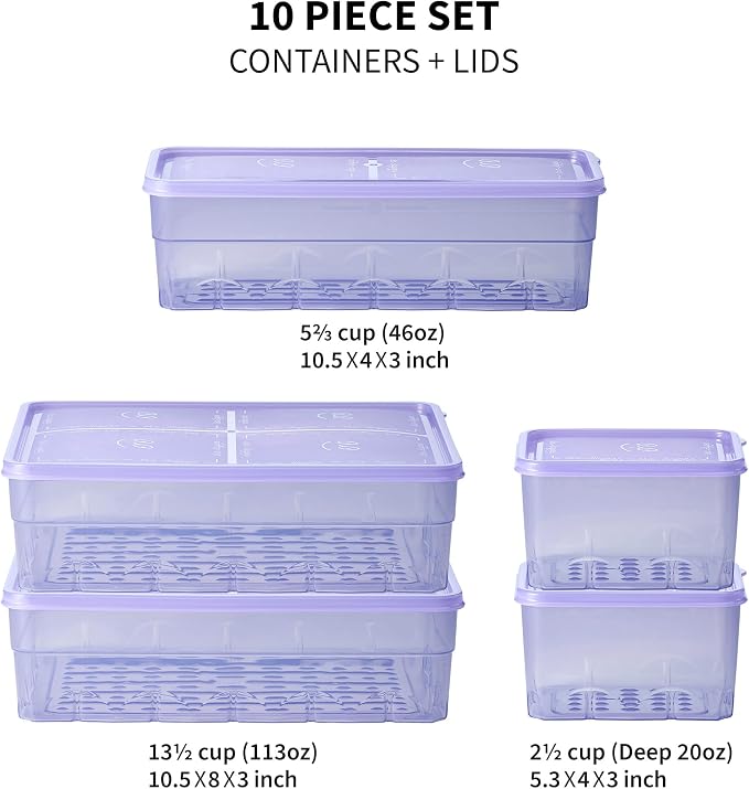Freezer Containers for Food Storage 10pcs - Soup with Lids Safe/Startr Package - Twist Release - Flexible Frozen Design - BPA Free - Image 3
