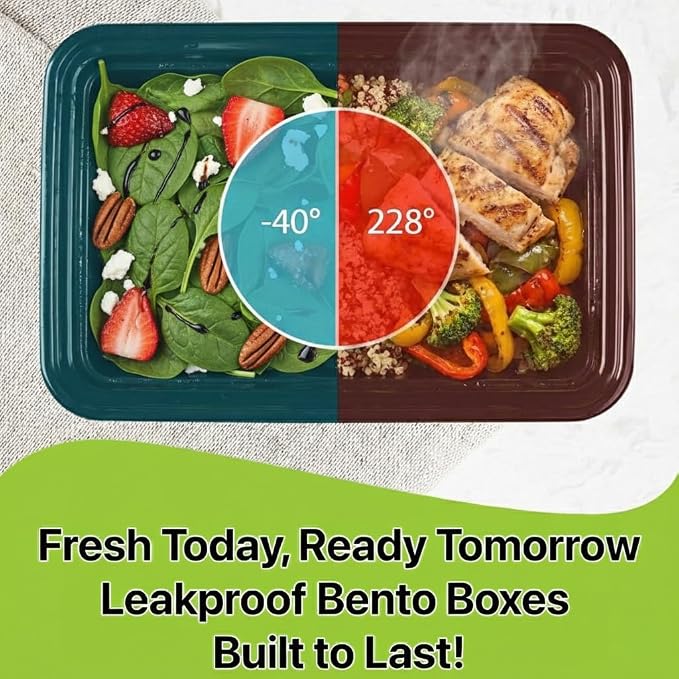 Meal Prep Containers [150 Set] x [16 oz] with Lids, 1 compartment, Stackable, Reusable, Leakproof, Food Safe, Microwave, Freezer & Dishwasher Safe for Food Prep Storage Bento (150 Set, 16 oz) - Image 6
