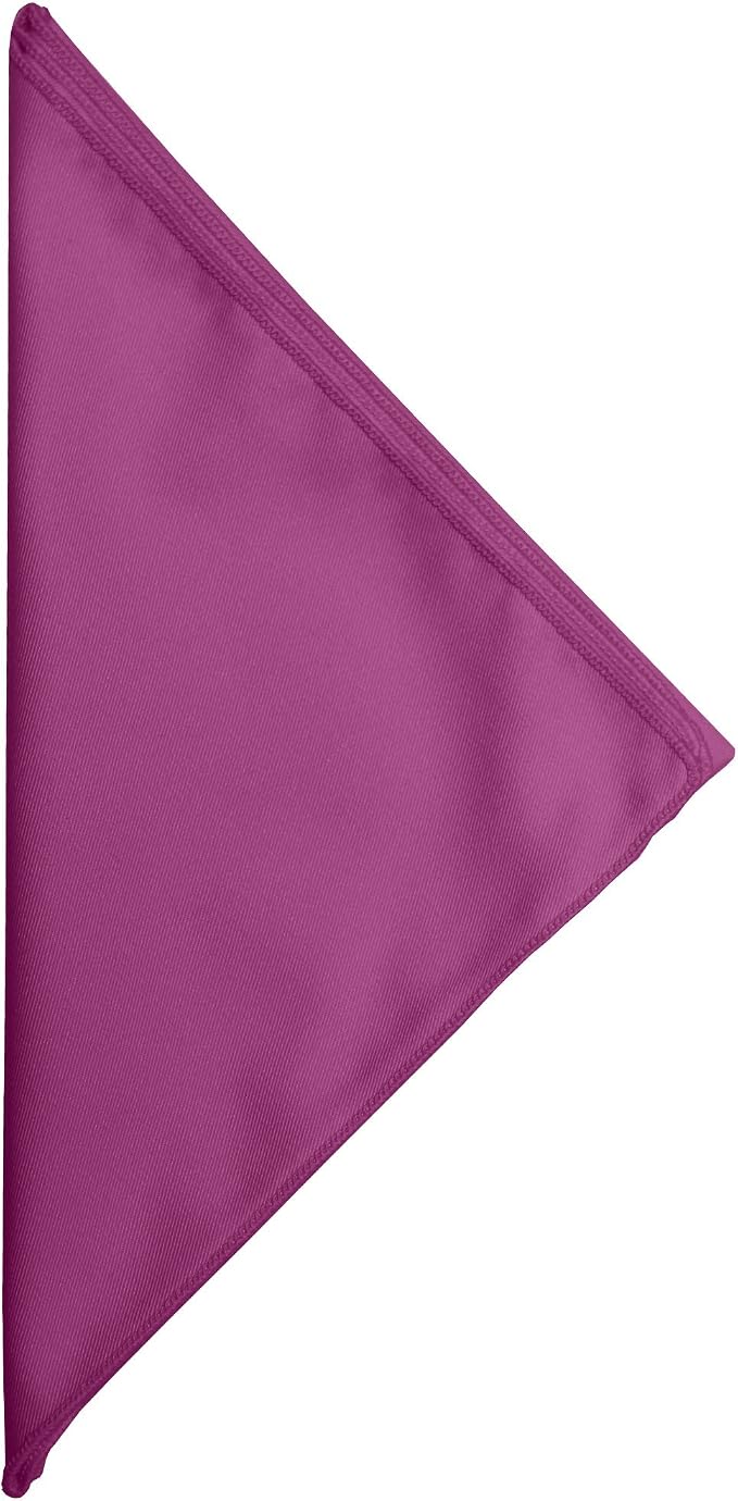 17x17-Inch Square Twill Cloth Napkins, Plumberry Set of 12 - Image 2