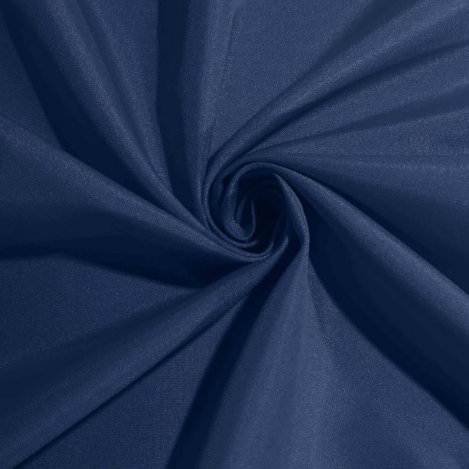 Efavormart Premium Cloth Napkins Set of 50, 20x20 Inch Navy Blue Seamless Dinner Napkins, Washable Linen Table Napkin Cloth with Hemmed Edges for Weddings, Party and Banquet - Image 3