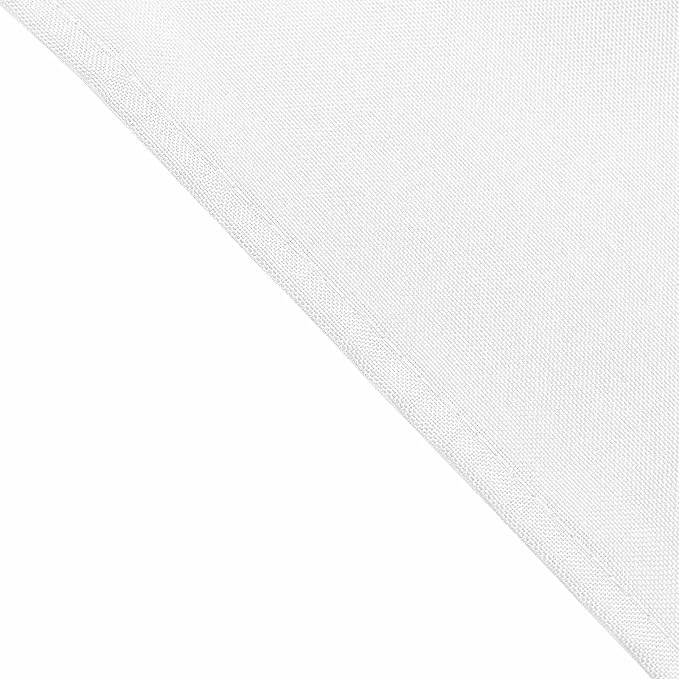 Efavormart Premium Cloth Napkins Set of 5, 17x17 Inch White Seamless Dinner Napkins, Washable Linen Table Napkin Cloth with Hemmed Edges for Weddings, Party and Banquet - Image 3
