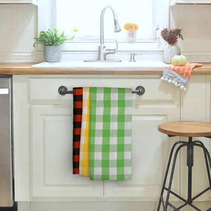 Urban Villa Kitchen Towels Cotton Dish Towels 20”x30” (Set of 12) Multi - Image 4