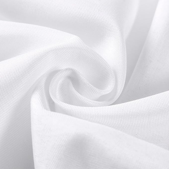 Bailarina Cloth Napkins Set of 120,17x17 inches Dinner Napkins Cloth Washable,Polyester Square Table Cloth Napkin Bulk with Hemmed Edges Ideal for Banquets, Parties and Weddings-White - Image 4