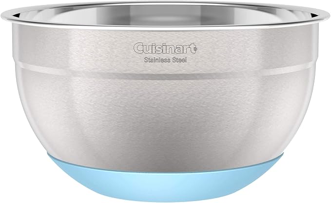 Cuisinart 3-Piece Stainless Steel Mixing Bowls with Nonslip Base, 1.5qt, 3qt & 5qt - Image 2