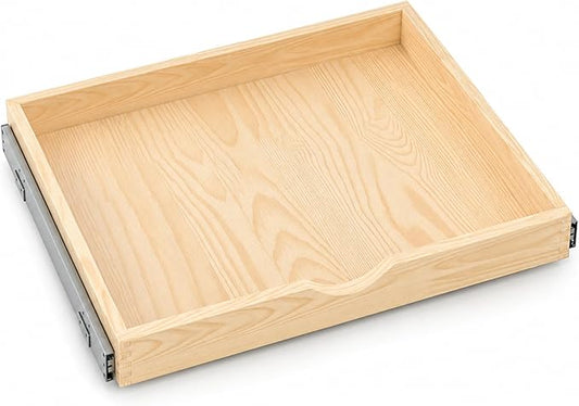ZOINLIY Wooden Pull Out Cabinet Organizer, 21'' Deep Slide Out Drawer | Kitchen Organizers and Storage, Soft Close, Heavy Duty, Full-Extension by ZOINLIY